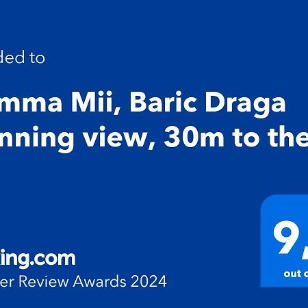 Mamma Mii, Baric Draga Stunning View, 30M To The Sea 아파트 외부 사진